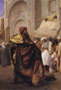 Jean - Leon Gerome The Carpet Merchant of Cairo oil painting reproduction